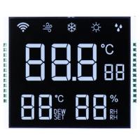 Display LCD de segmento VA personalizado 12:00 Dirección de visualización Tarea/Bias 1/4 Tarea Ultrabaja 2μA Consumo -20°C a 70°C Operación