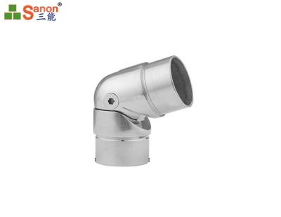 Da balaustrada de aço inoxidável de 304 marceneiro nivelado Punching Finish encaixes do corrimão
