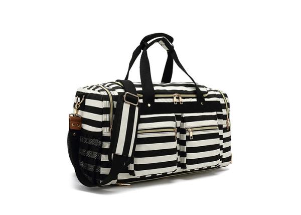 Waterproof Weekender Overnight Bag Large Capacity Canvas Weekender Duffle Bag