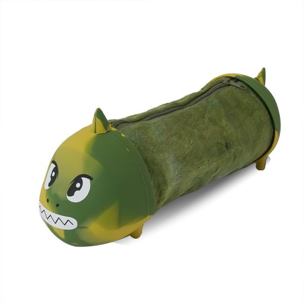 Мультфильмы Милый плюшевый кукла карандаш сумка Силикон безвкусный макияж для канцелярских принадлежностей школьных принадлежностей карандаш чемодан