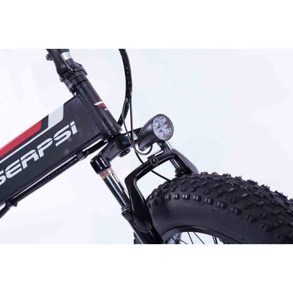Durable Electric Snow Bike 7 Speed 36V 10AH Lithium Battery Two Seat