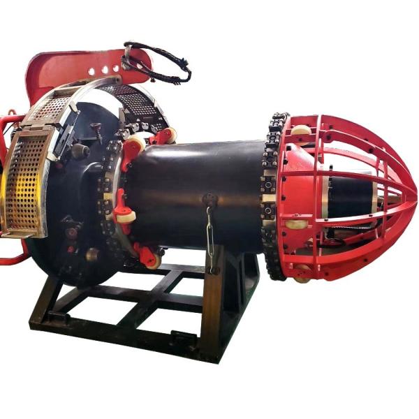 Steel Plate Beveling Machine for Pipeline Equipment at Manufacturing Plant Weight KG 4500