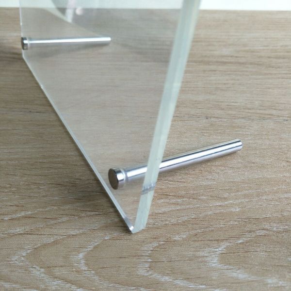 Acrylic Picture Frame Standoffs 6x70xM4 Sign Board Fixing Screw With Nickel Plating