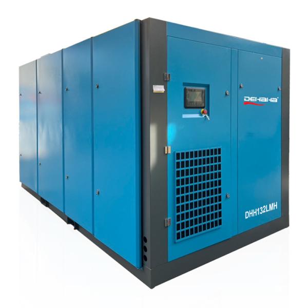 2 - 5 Bar Low Pressure PM Variable Speed Screw Air Compressor For Textile Industry