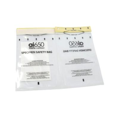 Chemical Sample Specimen Transport Bag 95KPA Professional Certification