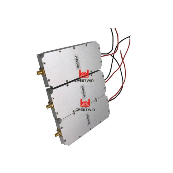 Directional Antennas 20W Drone Frequency Jammer Module with 800Meters Range