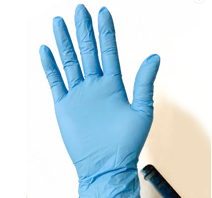 Smooth Disposable Medical Gloves 100% Nitrile Examination Gloves