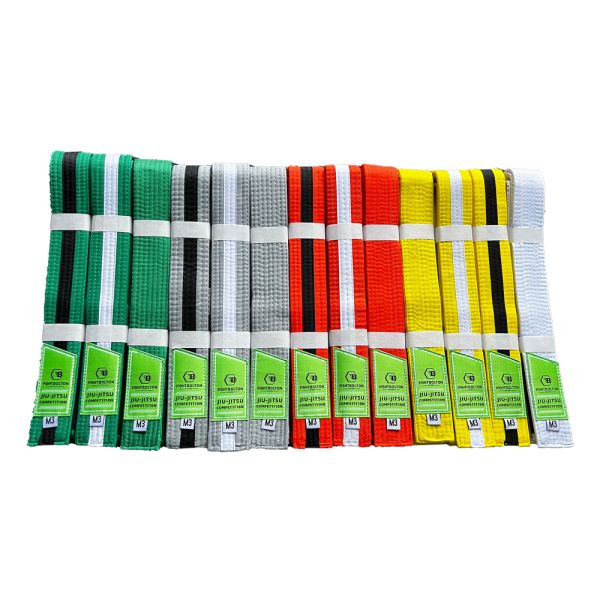 Durable 100% Cotton 240grams BJJ Blue Belt For Adults Training And Competitions