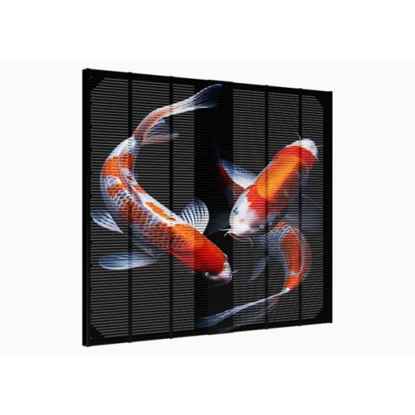 P2.6 1000*1000mm Pantalla de pantalla de rejilla transparente 4500cd LED de publicidad con malla LED de vídeo para publicidad