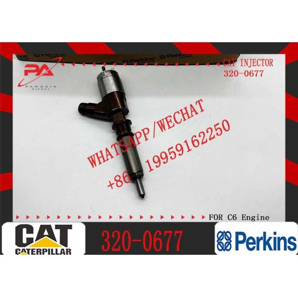 Hot Sell Brand New 3200677 320-0677 2645A746 Common Rail Excavator Fuel Injector For Caterpillar C6.6 Engine CAT Injecto