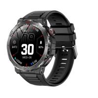 MK68 BT Call Sport Smart Watch avec 1,43 pouces Amoled rond à l' extérieur oxygène sanguin