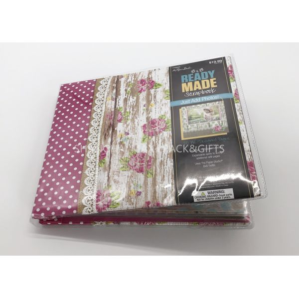 Anniversary Vacation Memory Album Scrapbook , Baby Boy Baby Girl 8.5 X 11 Scrapbook Album