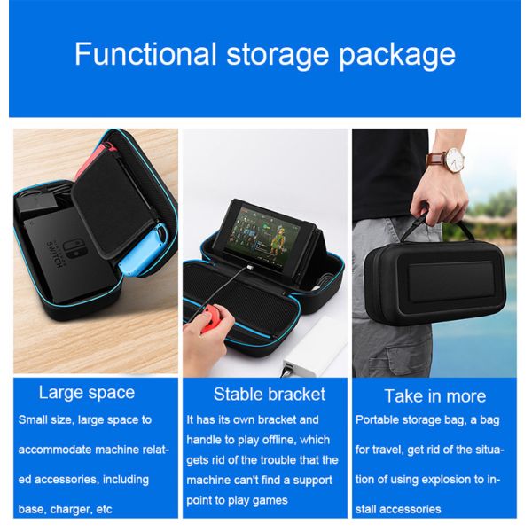 цвет Pantone случая переключателя 26*13*9cm Mutispandex Nintendo защитный