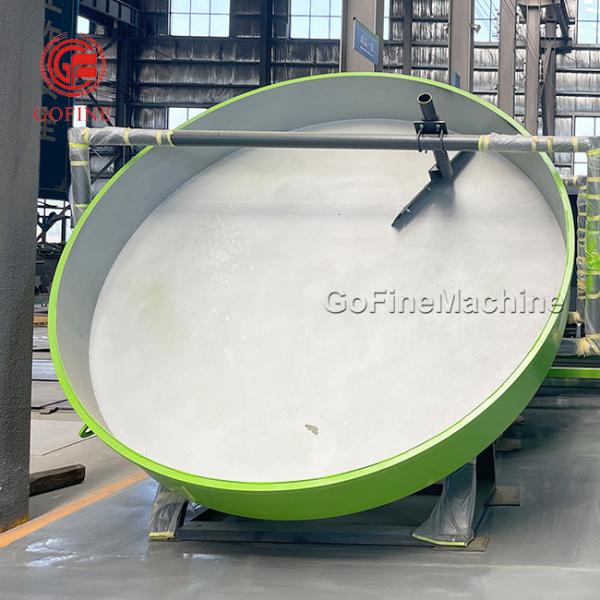 3-8mm Granule Size Pan Disc Organic Fertilizer Granulator Fertilizer Making Machine