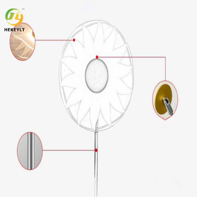 Светодиодные прикроватные лампы Sunflower Touch Modern Iron Arcylic