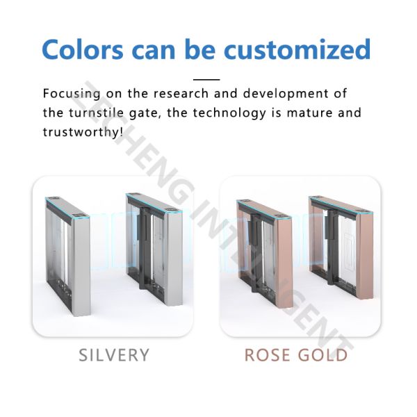 Stainless Steel Turnstile With Face Recognition