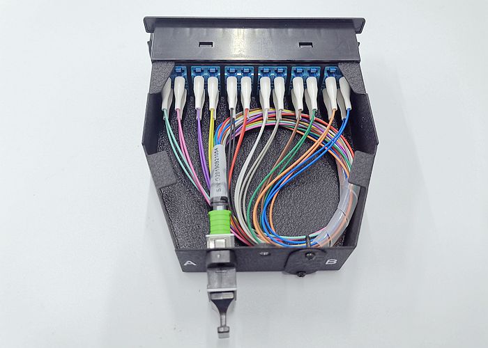 алюминиевый мужчина приложений МПО центра данных 24Ф к сбережениям космоса кассеты ЛК симплексным