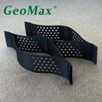 Geocelle texturée en HDPE 75 mm Hauteur 254 mm Espace de soudage pour les chemins de ATV Garages Routes perméables et chemins de chevaux