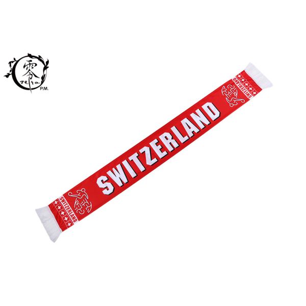 World Cup Switzerland Sublimation Scarf Soccer Team Champions League