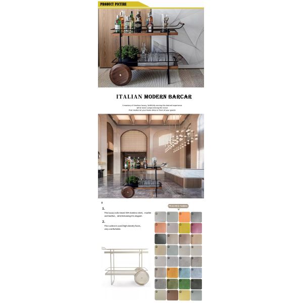 Hotel Furniture MOYI Designer Serving Cart Bar Table Wooden Sydney Trolley Outdoor Serving Bar Service Cart Mail Packing Y