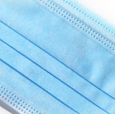 Breathable Disposable Mouth Mask High Strength For Doctor 17.5*9.5cm Size