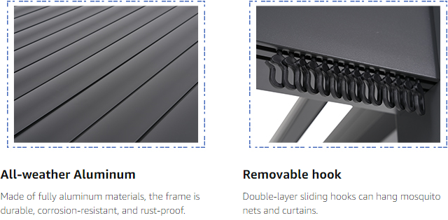 Настройка садовой электрической выдвижной крыши биоклиматическая пергола наружная алюминиевая пергола со скользящим стеклом