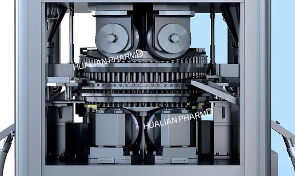 Full Automatic Tablet Press Machine 100 KN Electronic Industries Support
