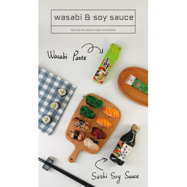 японский порошок Wasabi 227g сконцентрировал соус 100% корня хрена