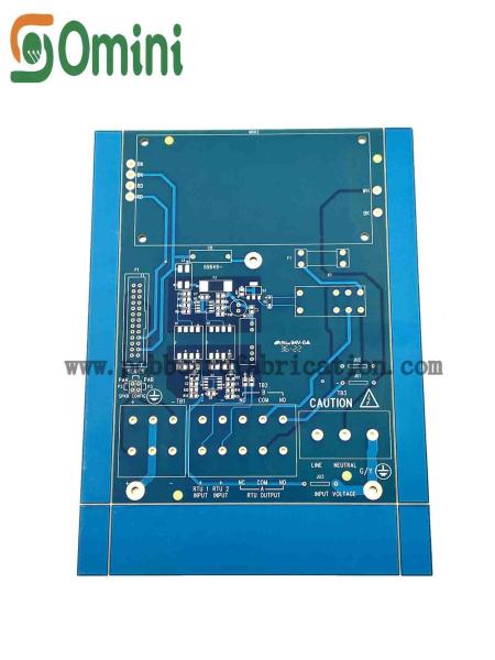 da fabricação alta da placa do PWB de 4L PWB azul de Soldermask TG para o equipamento industrial