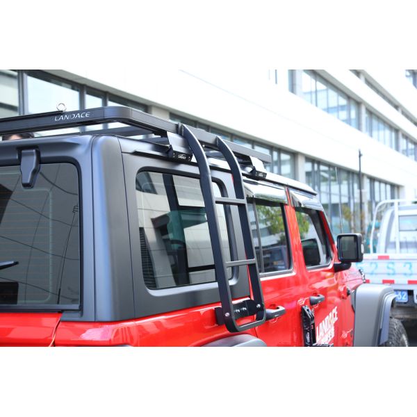 Powder Coated Aluminum Extrusion Cargo Basket Roof Racks for Jeep Wrangler JL and JT