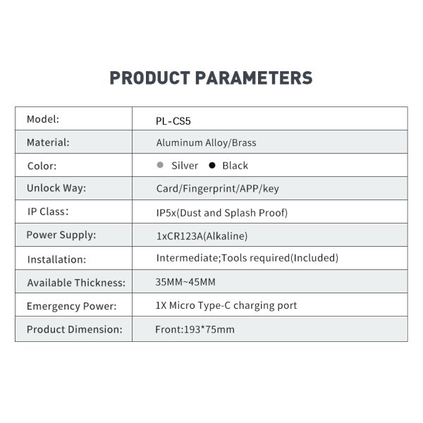 Memory Card Data Storage Options Waterproof Zinc Alloy Mortise Lock with WiFi Network