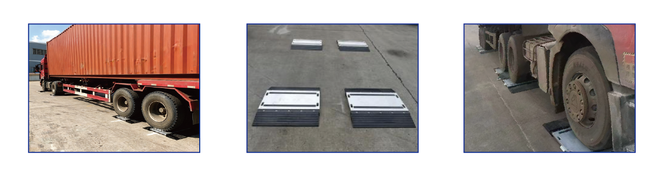 High Strength S Series 30T Wireless Portable Axle Scales Mobile Vehicle Weighing Scales