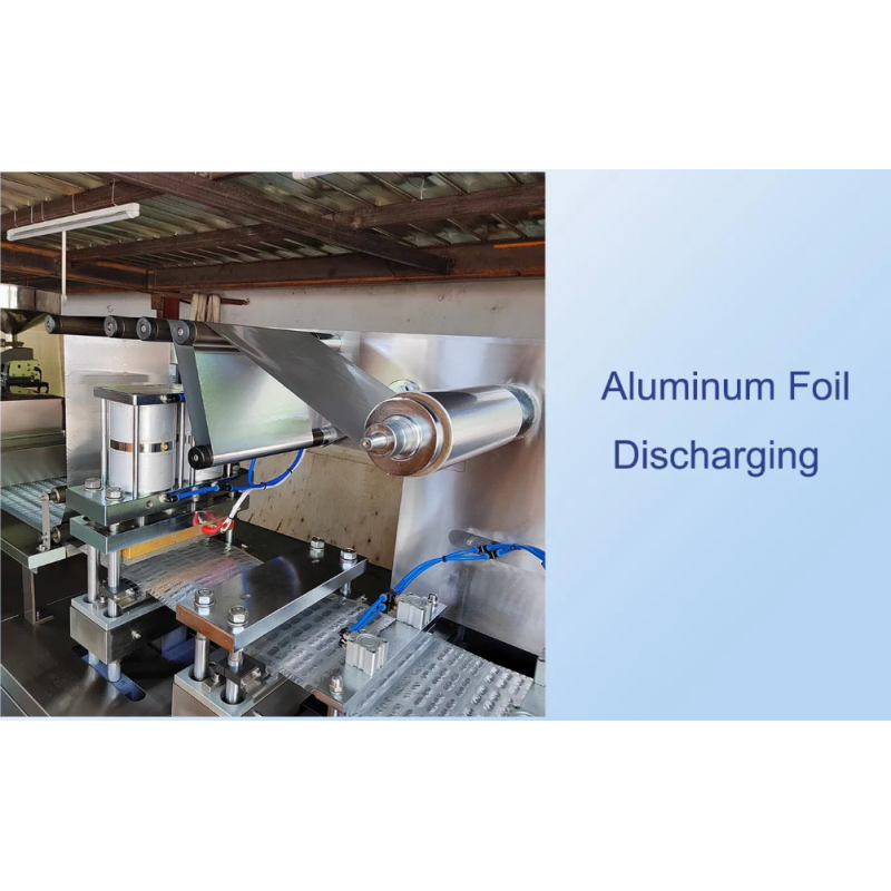 Steel High Speed Blister Packing Machine Tablets Capsule Pills Form Fill Seal Machine