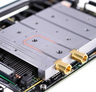 Micro Small Battery Aluminum Liquid Cooling Plate Water Cooling Surface Solution