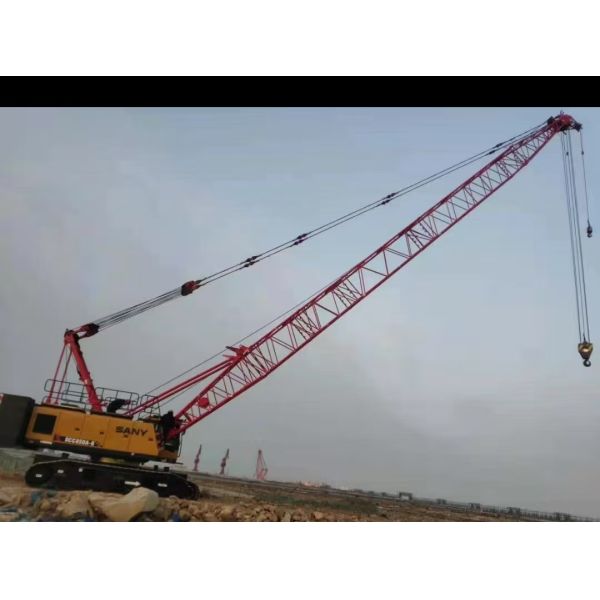 Weichai Engine SANY Crawler Crane Featuring 110t Hook and 1000 L Fuel Tank for Industrial Construction