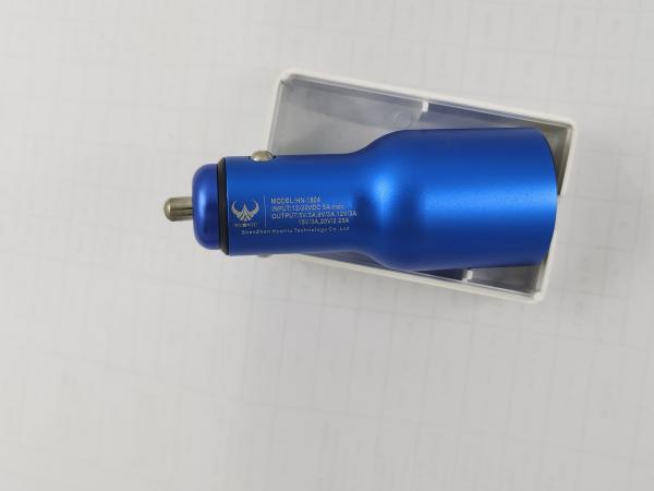 Carregador de carro de 12 V 1 Carregador de carro USB com portas USB duplas Padrão CE / ROHS / FCC