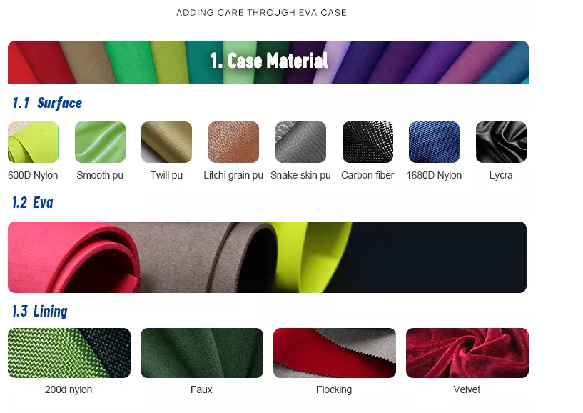 Waterproof Hard Shell Messenger Bag , EVA Crossbody Shoulder Bag Mens