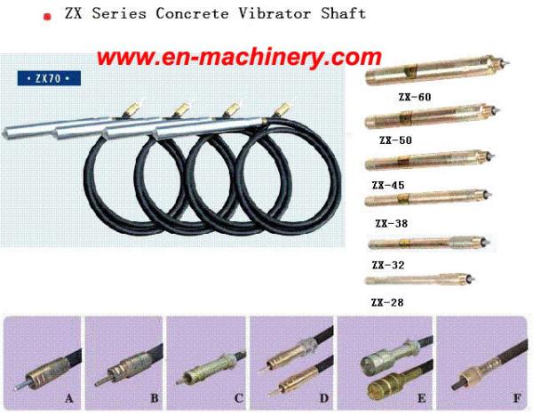 Concrete Vibrator Flexible Shaft/External Concrete Vibrator/Concrete Vibrator Concrete