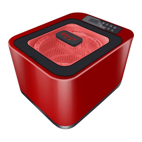 Automatic Fruit And Vegetable Brush Washer For Disinfecting And Sterilizing / Food Material Cleaning Machine