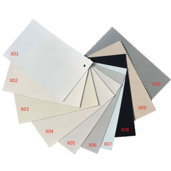 Window Curtains UV Resistance Fiberglass Roller Shade Blind Blackout Roller Fabric