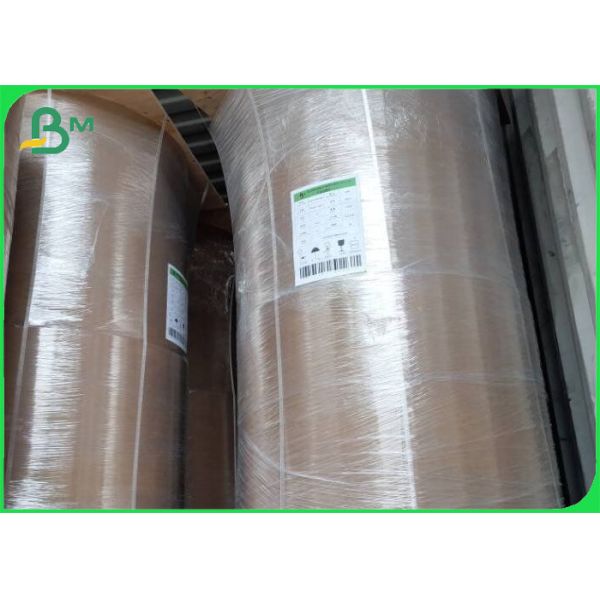 42gsm - 47gsm Brown Food Grade Paper Roll in Making Packing Bags