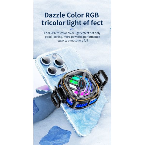 Telefono móvil Semiconductor magnético de cinta trasera radiador de enfriamiento universal X76