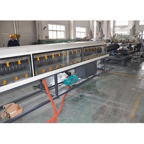Single Wall Corrugated Pipe Extruder ID 250mm Corrugated Pipe Line