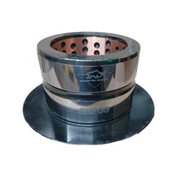 Excavator Lubricated Oil Groove Bushing , 40Cr Steel Bushing Sleeve