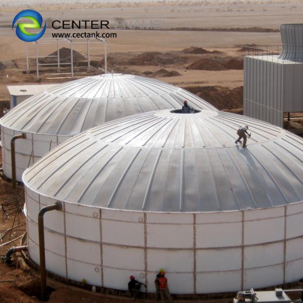 Digestor de biogás de exploração de alta estanqueidade de ar Capacidade 20m3 - 25000m3