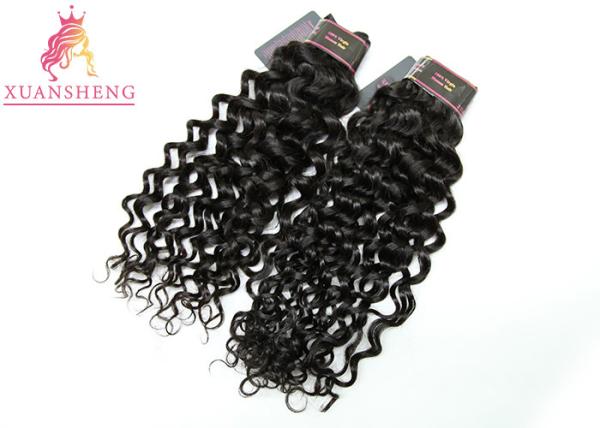 10A Peruvian Human Virgin Hair Weave Unprocessed Curly Italian Curly Extensions