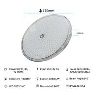 La piscine mince de RF-003B-252 LED PAR56 RVB allume IP68 pour astral