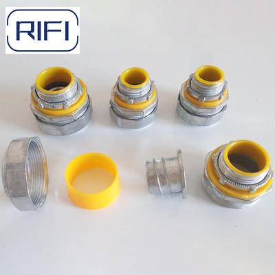 1/2 Hexagonal Thread Straight Liquid Tight Flexible Conduit Connector