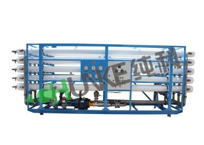 Água do RO equipamento grande da dessanilização do Seawater de 100 T/H para a planta alcalina comercial da filtragem dos filtros da osmose reversa