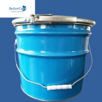 Balde de pouco peso da pintura do metal cubeta de aço inoxidável de 5 galões com tampa